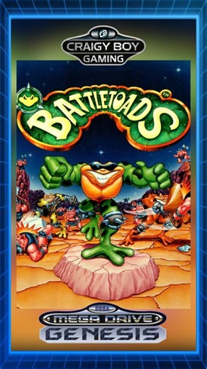 Battletoads SEGA Mega Drive/Genesis Gameplay #retrogaming