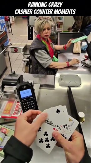 cashier counter moments 😁#counter #cashier #shorts