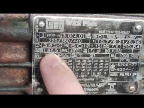 [✅ IN PRACTICE] Understanding the WEG Three-Phase Motor Identification Plate | Guide for Beginners
