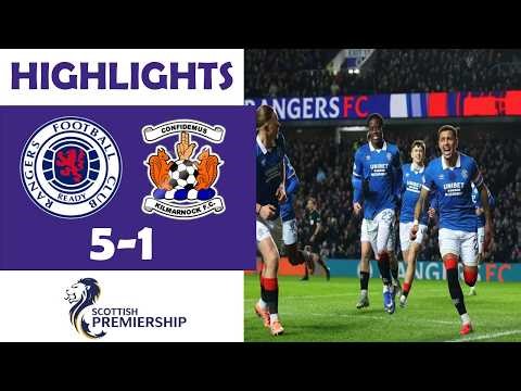 Rangers v Kilmarnock 5-1 Highlights Goals | Scottish Premiership 25/26