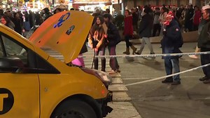 New York taxi driver hits 6 pedestrians, 3 taken to hospital, police say