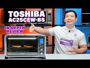 Toshiba AC25CEW-BS Convection Toaster Oven Review - Shouldit Toaster Oven Series