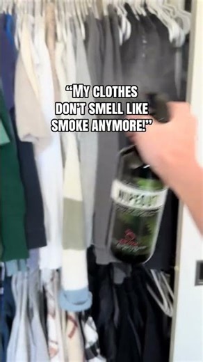 How To Get Smoke Smell Out Of Clothing! 👚 #shorts