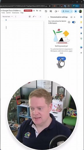 Teach Gemini how you write in Google Docs (hidden setting) #googledocs #gemini #googleworkspace