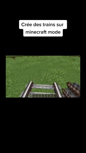 Crée des trains sur minecraft mode #fuze #fyp #fuzeiii #pourtoi #minecraft #astuce #expérience