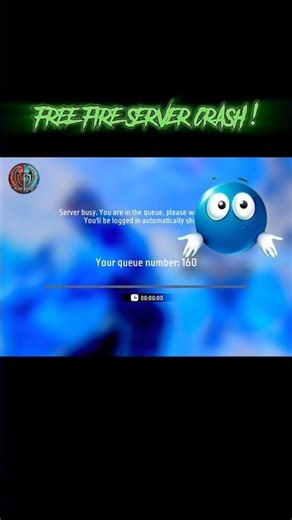🗣️Free Fire Server Crash😱?#freefire #viral