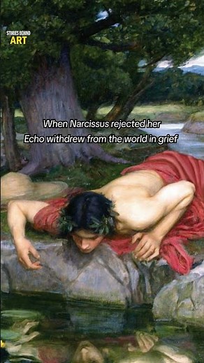 🎨 "Echo and Narcissus" by John William Waterhouse (1903)