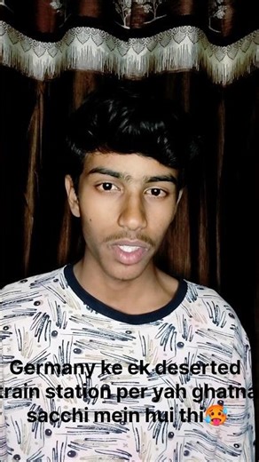 Germany ke ek deserted train station per yah ghatna sacchi mein hui thi #ghost #horror 🥵🥵