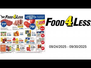 Food 4 Less Weekly Ad - 09/24/2025 - 09/30/2025