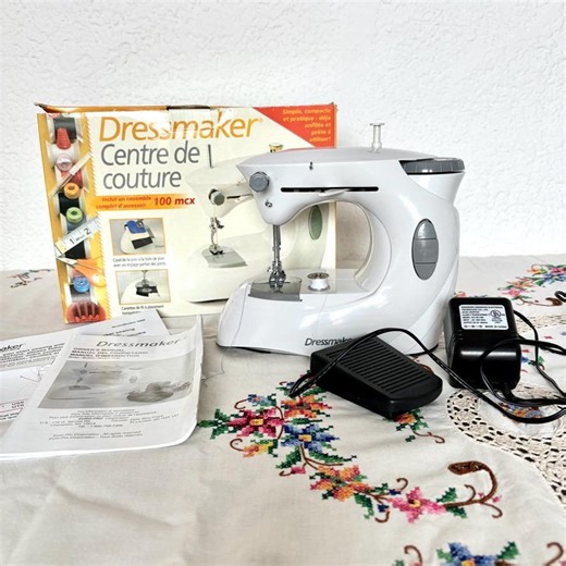 Compact Sewing Machine | Euro-pro Dressmaker Sewing Center | Portable Craft DIY Equipment - Etsy