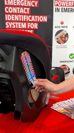 19K views · 13K reactions | The ROTH ID TAG is an emergency identification system for children in need of quick contact access in a crisis. Stick it to a car seat, stroller, helmet, or mobility device. In emergency, a first responder can pull it off, convert it into a wristband, and instantly access contact info and medical data. #ChildSafety #CarSeat #Parent #FirstResponder #Emergency | Gadget Glimpse | Facebook