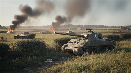 Six shots. Five Panthers. The Firefly duel that shocked Normandy