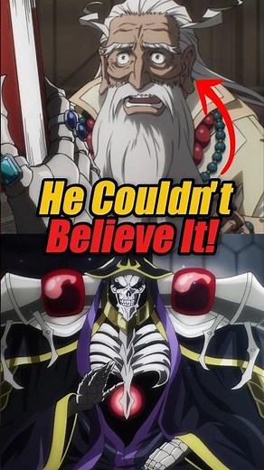 Did You Know How Ainz Deceived Fluder Without Anyone Noticing in Overlord? #overlord #anime
