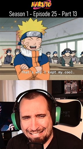 17K views · 167 reactions | I'm watching Naruto for the first Episode 25 part 13 #naruto #narutoshippuden #anime #animereaction #jimmytiptoe #reaction #react #sasuke #kakashi #sakura #chuninexams | Jimmytiptoe | Facebook