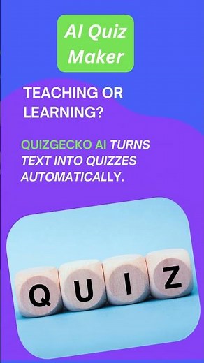 Create Engaging Quizzes Instantly with Quizgecko AI!