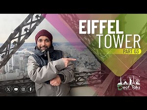 Beautiful veiw from the Effiel Tower | Deaf Talks Travel Vlog | Indian Sign Language
