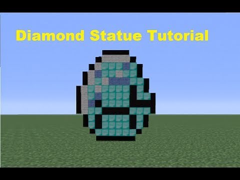 Minecraft 360: How to Make a Diamond Statue