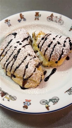 I really wanted to eat soufflé pancakes last!