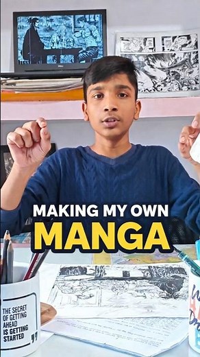 Making My Own Manga – Step by Step! Tutorial #Manga #MangaArtist #Animeart #Drawing #MakingManga