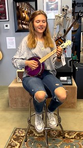 11 reactions | Banjo? Uke? It’s both! #musicauthorityfamily #musicauthority #banjo #ukulele #musiceducation @_savannah.hughes_ | Music Authority | Facebook