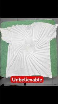 Rainbow color on tshirt with tie and dye method at home #tiedye #tshirt #dye #color #rainbow