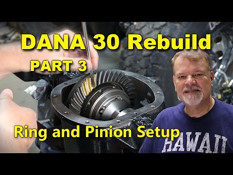 Dana 30 Ring and Pinion Setup | Rebuild Part 3 | Jeep CJ7 | Project Rowdy Ep049