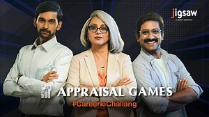 982 reactions | "Career main aage bhadne ke liye CHALLANG lagana bauhat zaroori hain" - Karthik. Watch our film to know what he did differently this appraisal season that set him apart from his colleagues? Lagaiye Career Ki Challang with Jigsaw! Click here to know more: https://jgs.aw/3xNsJzx #jigsaw #careerkichallang #appraisals #appraisalgames #upskill | UNext for Enterprise | Facebook