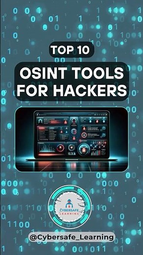 Top OSINT Tools For Hackers | OSINT Toolkit