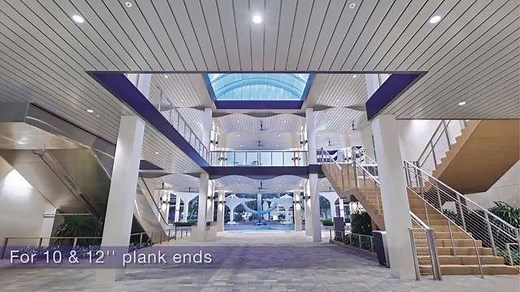 Watch as we walk you through the simple installation of Metalworks™ Linear Ceilings. Making installations easy for you is what we aim to do every day. For example, notice the audible click that occurs when the blades are properly aligned & installed .http://bit.ly/2DlAlx7 | Armstrong Ceilings Installation Systems