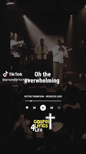 Oh the overwhelming, never ending love of God #gospellyrics4life #gospelmusic #christianmusic #easter