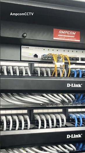 D-Link Network Rack Setup #Dlink #NetworkSetup #itnetworking #AmpcomCCTV #AmpcomIndia #CCTV #VOIP