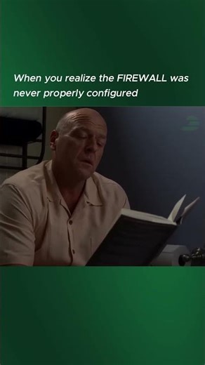 When you realize the FIREWALL was never properly configured