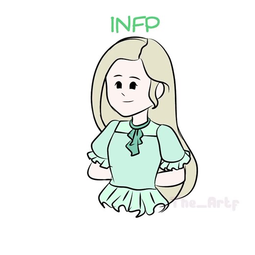 Standing in the Way of an Artist | INFP and ISFP Personalities | Funny MBTI TikTok Video