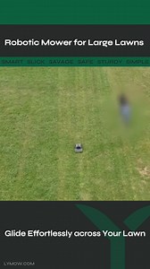  Imagine never mowing your lawn again. No noise, no wires, no pushing under the hot sun. Just a clean, striped lawn — every day. Lymow One makes lawn care automatic, even on slopes. You enjoy the view. It does the work. | Lymow Tech | Facebook