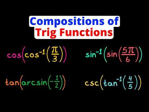 Everything you Need to Know About Evaluating Compositions of Trig Functions