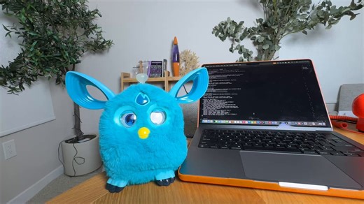 It’s a work in progress, but, yes, you can run Claude Code through a Furby.Hardware:• Stock Furby Connect (2016). No mods, just BLE• Mac• USB mic for voice captureBLE (Bleak):• Connects via GATT characteristic to Furby's GeneralPlus chip• Two command types: antenna LED color [0x14, R, G, B] and stock actions (eyes + motors + sound) [0x13, ...]• Write-only• Auto-reconnect on dropVoice (sounddevice + Whisper):• 16kHz mono stream, RMS energy detection• Starts recording at 0.3s above threshold, stop