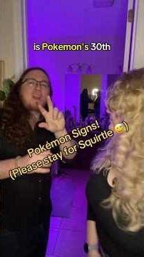 Happy 30 years of #pokemon ! #asl #signlanguage #fyp #nintendo
