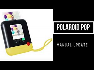 Polaroid Pop Manual Update using Micro-SD Card.