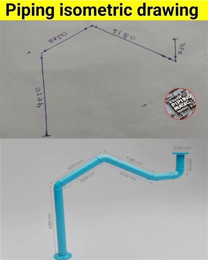 Alam Piping on Instagram: "Piping Isometric Drawing #piping #mechanical #instagram #fabrication #shorts #alampipingmagic #pump #engineering #pipingskills"