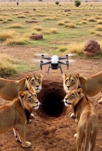 The Smartest Boar Ever? Watch What She Did to Outsmart Lions #viralvideo