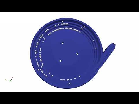 Vibratory Bowl Feeder Simulation Using Discrete Element Method (DEM)