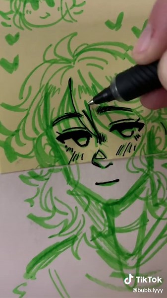 Highlighter Sketching: Creative Art Style Inspiration