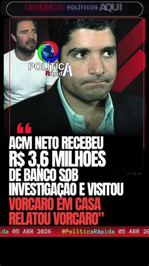 🚨 ACM NETO NA MIRA! CONSULTORIA DE R$ 3,6 MILHÕES E ENCONTROS COM BANQUEIRO PRESO! ⚖️🏛️💰