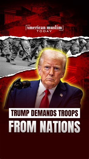 Trump Secures Global Support for Force Trump announced that he has secured broad international backing for a new force, emphasizing cooperation and strategic planning. Follow and Share our Narrative American Muslim Today AMT #Trump #global #support #BREAKINGNEWS #politics | American Muslim Today AMT