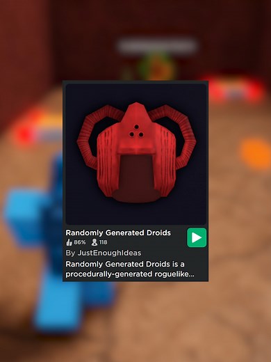 Embark on a Challenging Adventure in Randomly Generated Droids on Roblox!