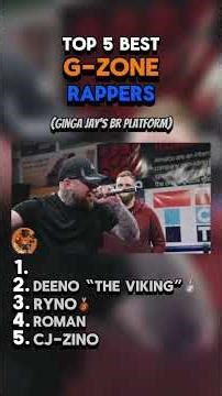 Top 5 Rappers on G-Zone 🤯🔥 #rapbattle #freestyle #battlerap