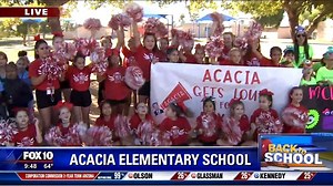 1.5K views · 47 reactions | Last week, Cory McCloskey FOX 10 from FOX 10 Phoenix visited Acacia Elementary School to see just how exciting it is to be an Acacia Owl. Check out the video below! #WESDFamily | Washington Elementary School District | Facebook