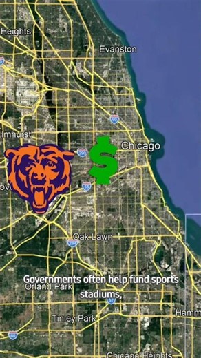 The Geography of the Chicago Bears Situation #geography