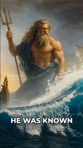 The God Who Could Sink Entire Armies With One Wave #greekgods #poseidon