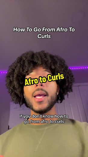 Transforming Afro into Defined Curls: Free Hair Routine Template